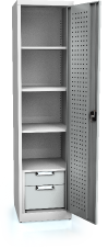 System cupboard UNI 1950 x 490 x 500 - shelves-drawers